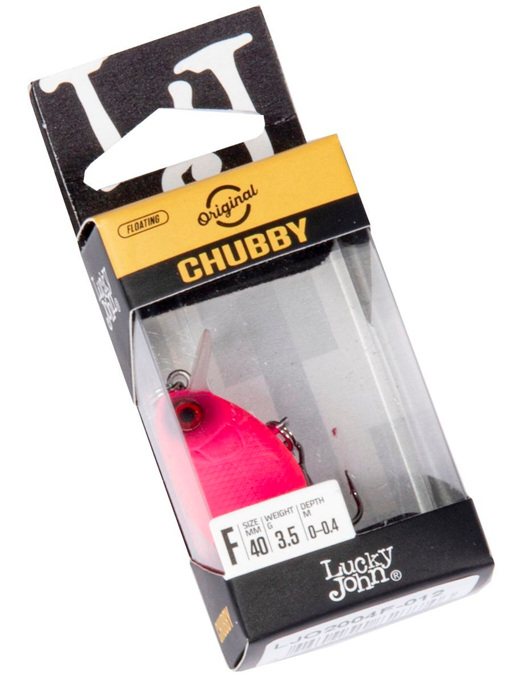 Воблер плавающий Lucky John Original CHUBBY F 04/012