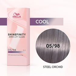 Wella Shinefinity 05/98 Гель-крем краска Стальная Орхидея