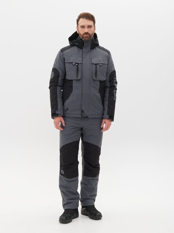 Костюм демисезонный Торнадо -15 ткань Breathable цвет Серый