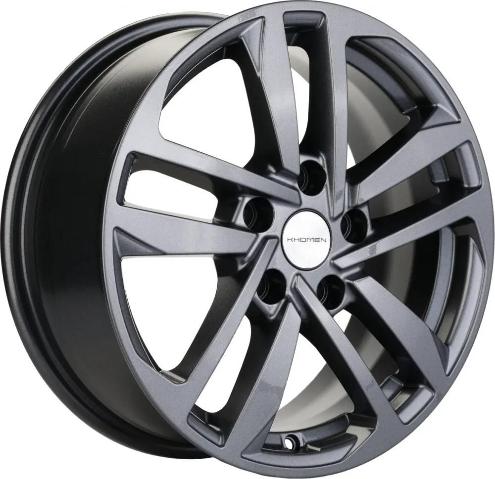 Khomen 1612 6.5x16 5x112 ET 46 Dia 57.1 (grey)