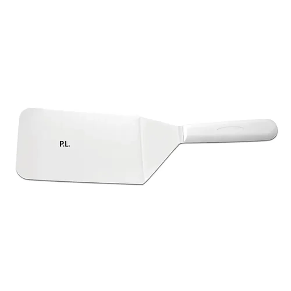Лопатка 14,3*9,5 см нерж. 31 см с пласт. ручкой черная Proff Chef Line