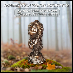 Коллекционная фигурка "Ежик" , бронза