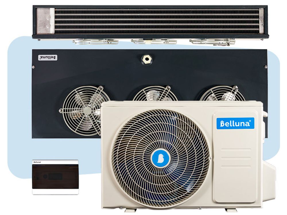 Сплит-система кондиционер среднетемпературный БлэкСлим Belluna U103 BlackSlim