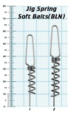 Спираль Jig Spring Soft Baits (5шт/уп)