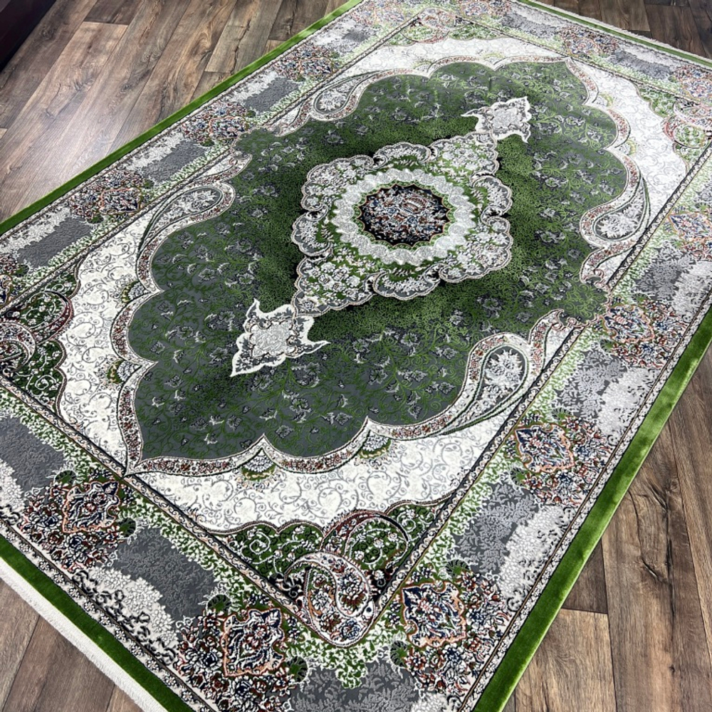 Турецкий ковер ISFAHAN 29047A GREEN-GREEN