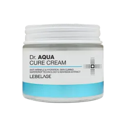 Увлажняющий крем для лица с гиалуроновой кислотой LEBELAGE Dr. Aqua Cure Cream 70 мл.