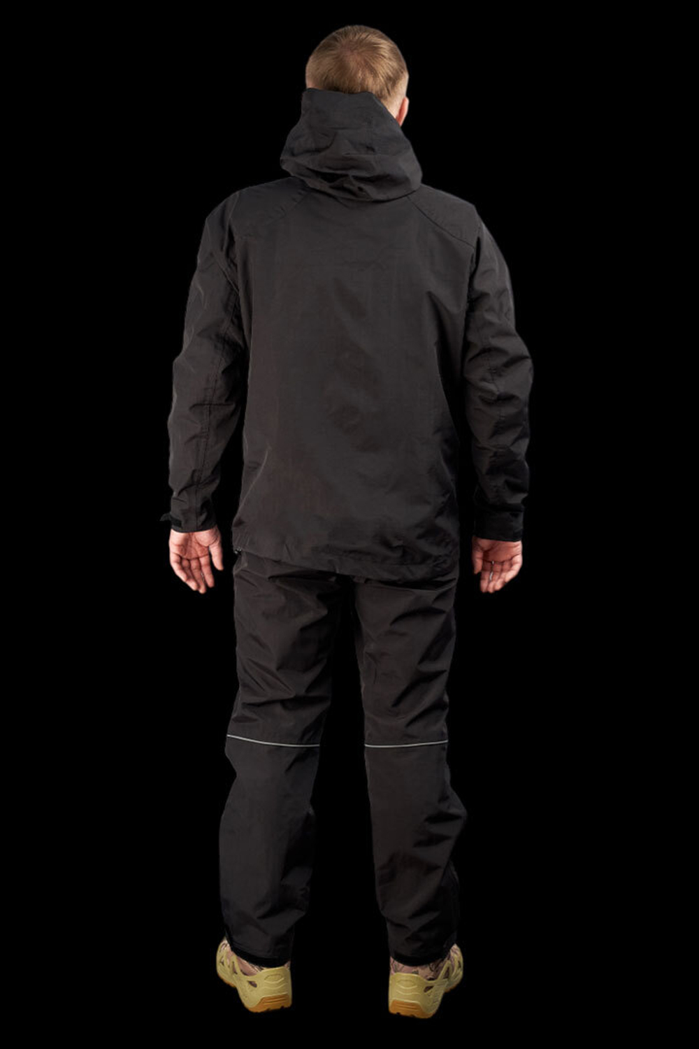 Костюм демисезонный мужской STORM Black\Mahagon