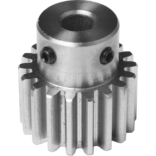 Прямозубая шестерня M=1, Z=18, 6.35 мм