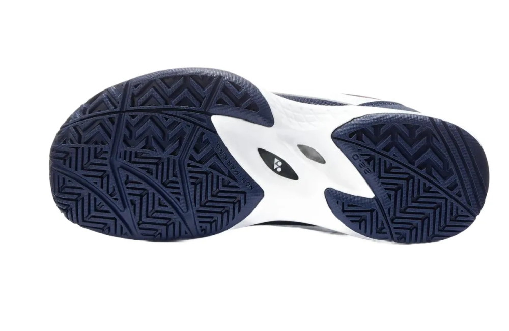 Детские теннисные кроссовки Yonex Power Cushion Pro-Move Junior - white/navy/red