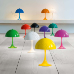 Table design lamp  Panthella by Verpan Panton (White)