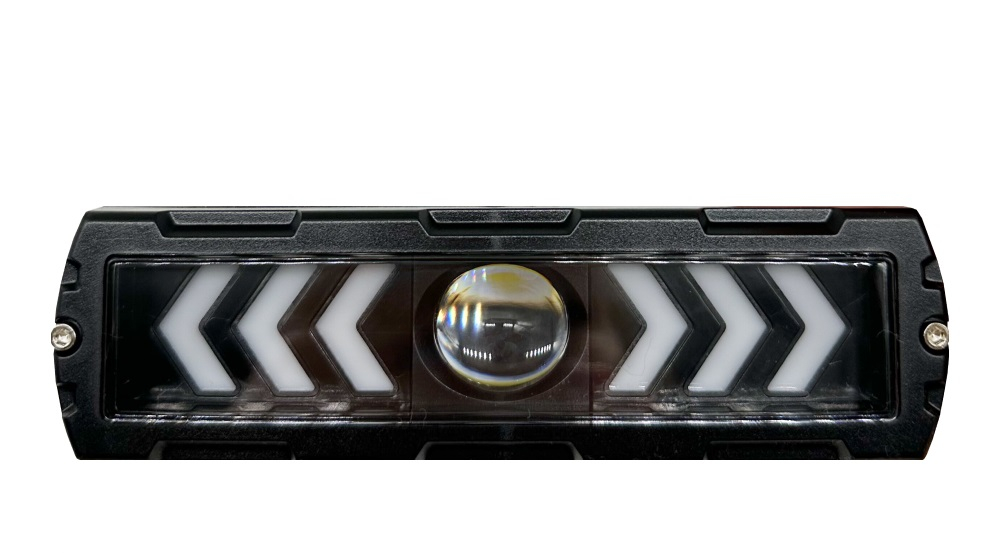 Прожектор LED-СТГ -прямоуг 43W (160*50) <<<Lens>>> 9-36v 3реж пара DH-W43
