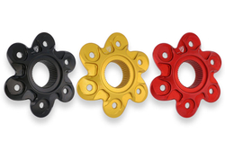 CN512B-FC210-FL501 CNC RACING RR SPROCKET AND RR DRIVE FLANGES KIT W/ NUTS