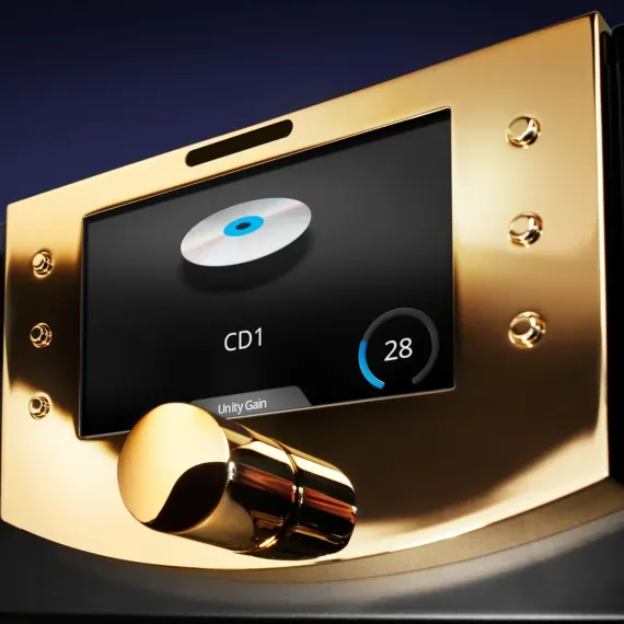 MBL N11 Preamplifier Piano Black Gold