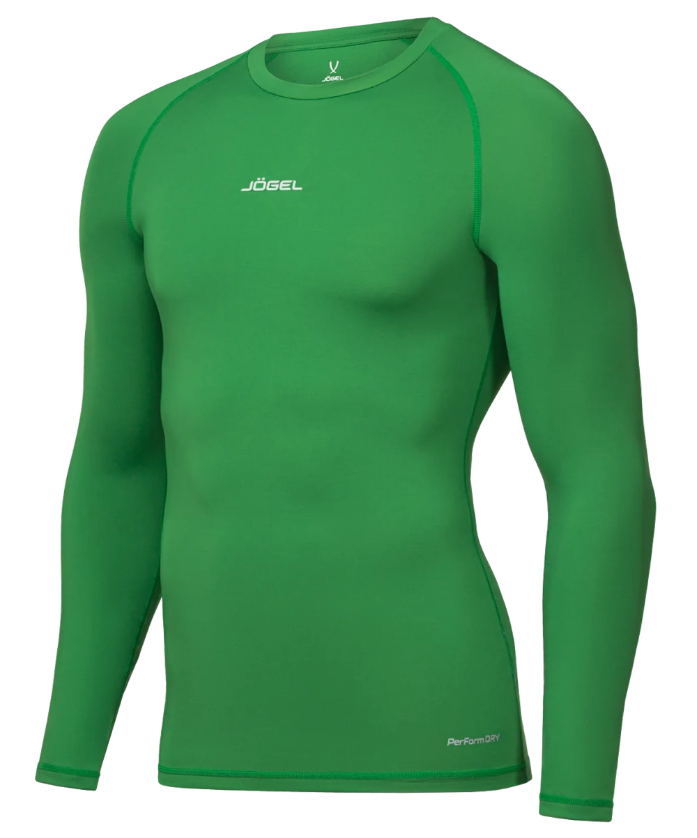 Футболка компрессионная с длинным рукавом CAMP PerFormDRY Baselayer LS Tee, зеленый
