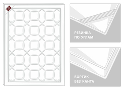 Наматрасник-топпер 180х200 German Grass Мэррис (Topper Wool)