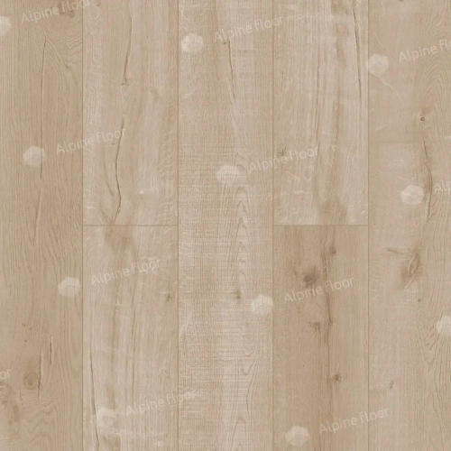 Каменно-полимерная плитка Alpine Floor Реал вуд (Real Wood) Дуб Натуральный ЭКО 2-5