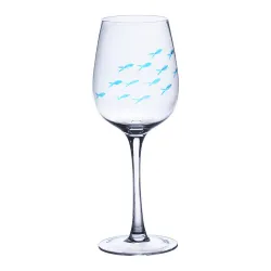 Бокал для вина 430 мл "Abyss" декор d 8,3/6,6 см h22 см P.L. - BarWare [6]
