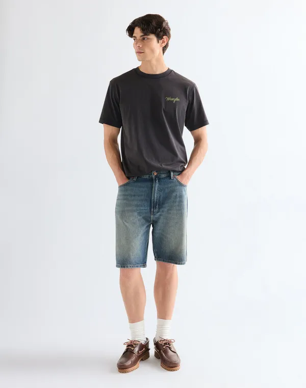 Шорты джинсовые мужские WRANGLER COWBOY SHORTS DUSK