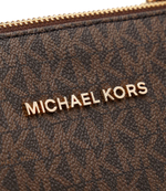 кожаная сумка-шопер jet set item Michael Kors - коричневый(30S0GTTT1B)
