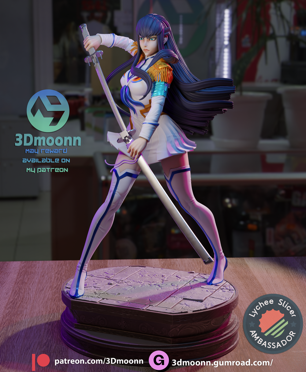 Сацуки Кирюин Убей или умри Фигурка Satsuki Kiryuuin Kill la Kill