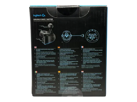 Коробка передач Logitech Driving Force Shifter (PS4,PS5,ПК)