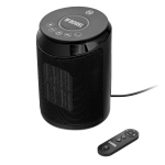 Тепловентилятор электрический 2 кВт, wi-fi, пульт, динамик, вращение Denzel DTFC-2000X (96426)
