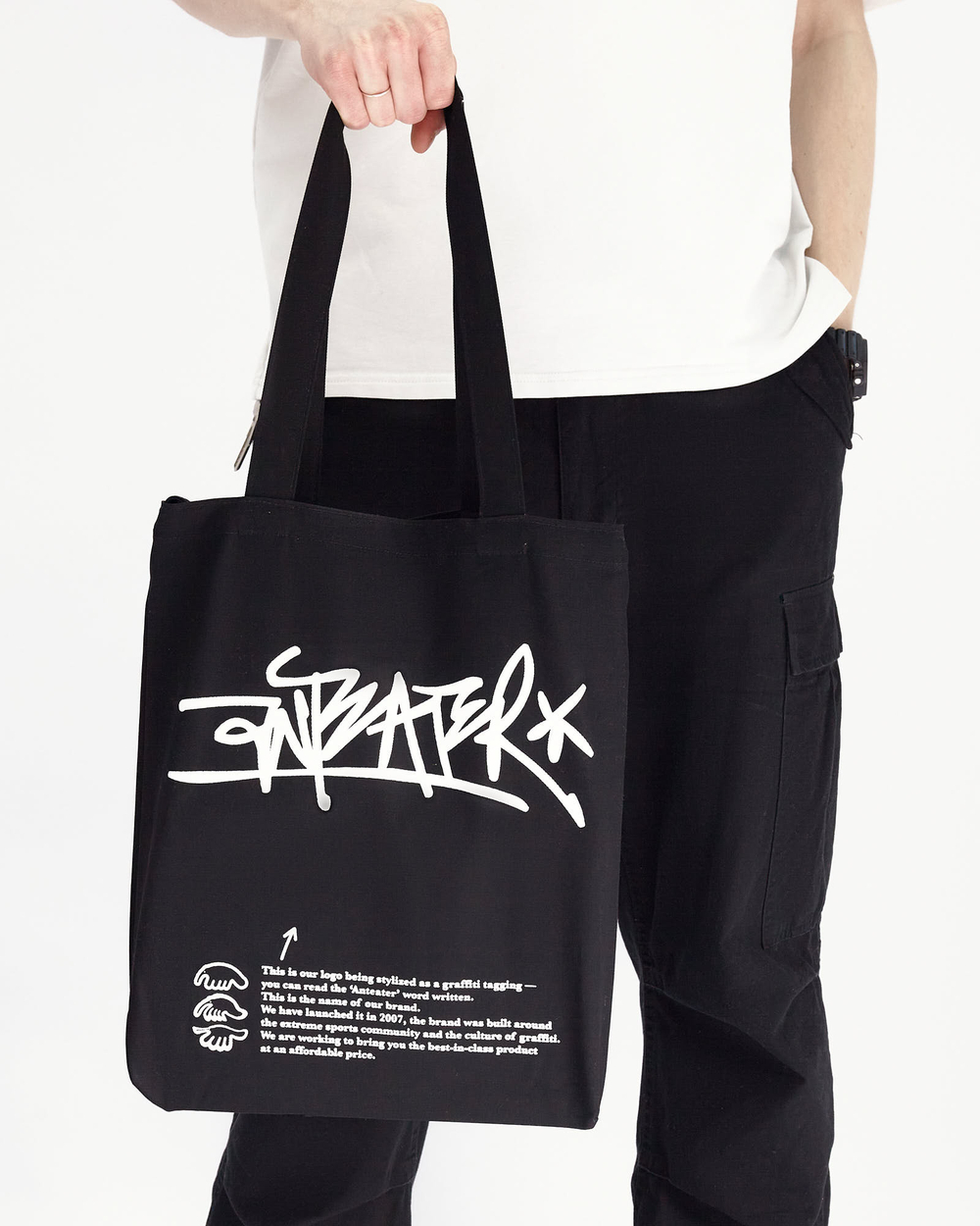 Сумка Anteater Shopperbag Тэг Черный
