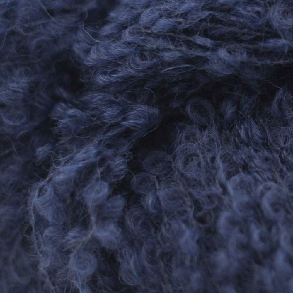 Пряжа Kremke Alpaka Boucle (426/Королевский синий)