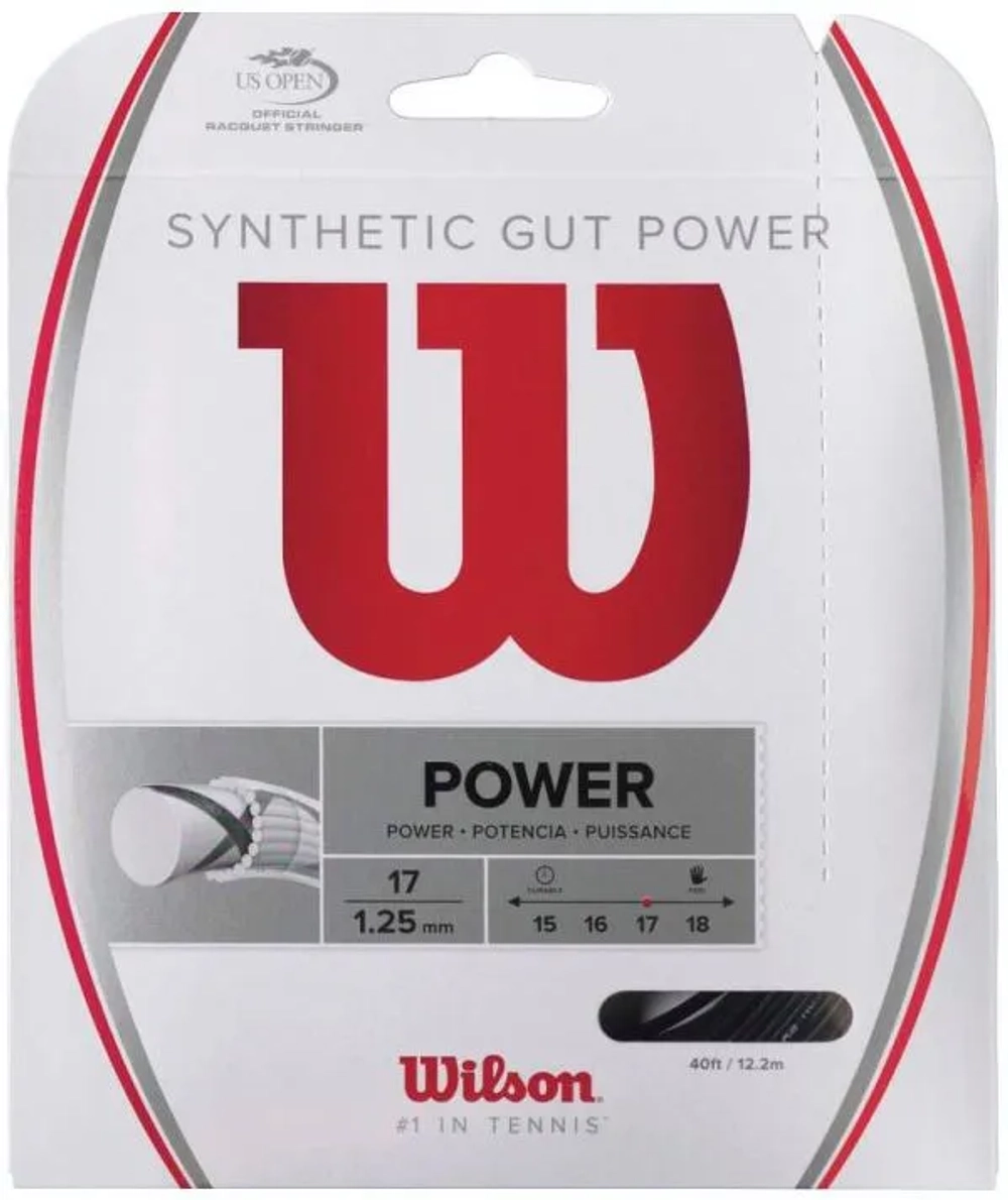 Струны теннисные Wilson Synthetic Gut Power (12,2 m)