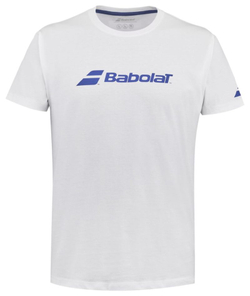 Мужская теннисная футболка Babolat Exercise Tee Men - white/white