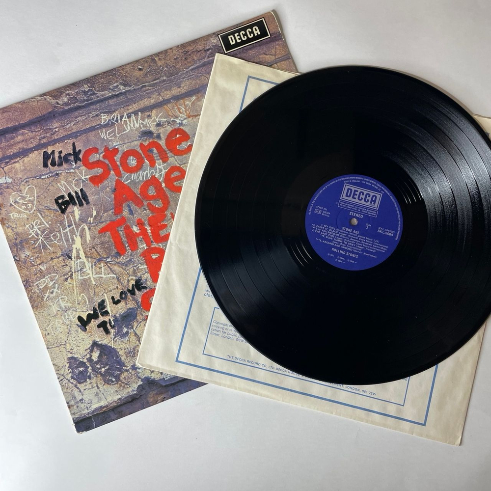 Винтажная виниловая пластинка LP The Rolling Stones, Stone Age (Англия 1971)