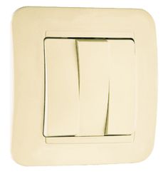 Выключатель Makel Lillium Natural 3-клавишный крем 15273