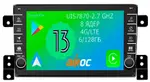 Магнитола для Suzuki Grand Vitara 2005-2016 - Airoc AB-3503 (кнопки и крутилки), Android 13, Быстрая, SIM-слот, CarPlay