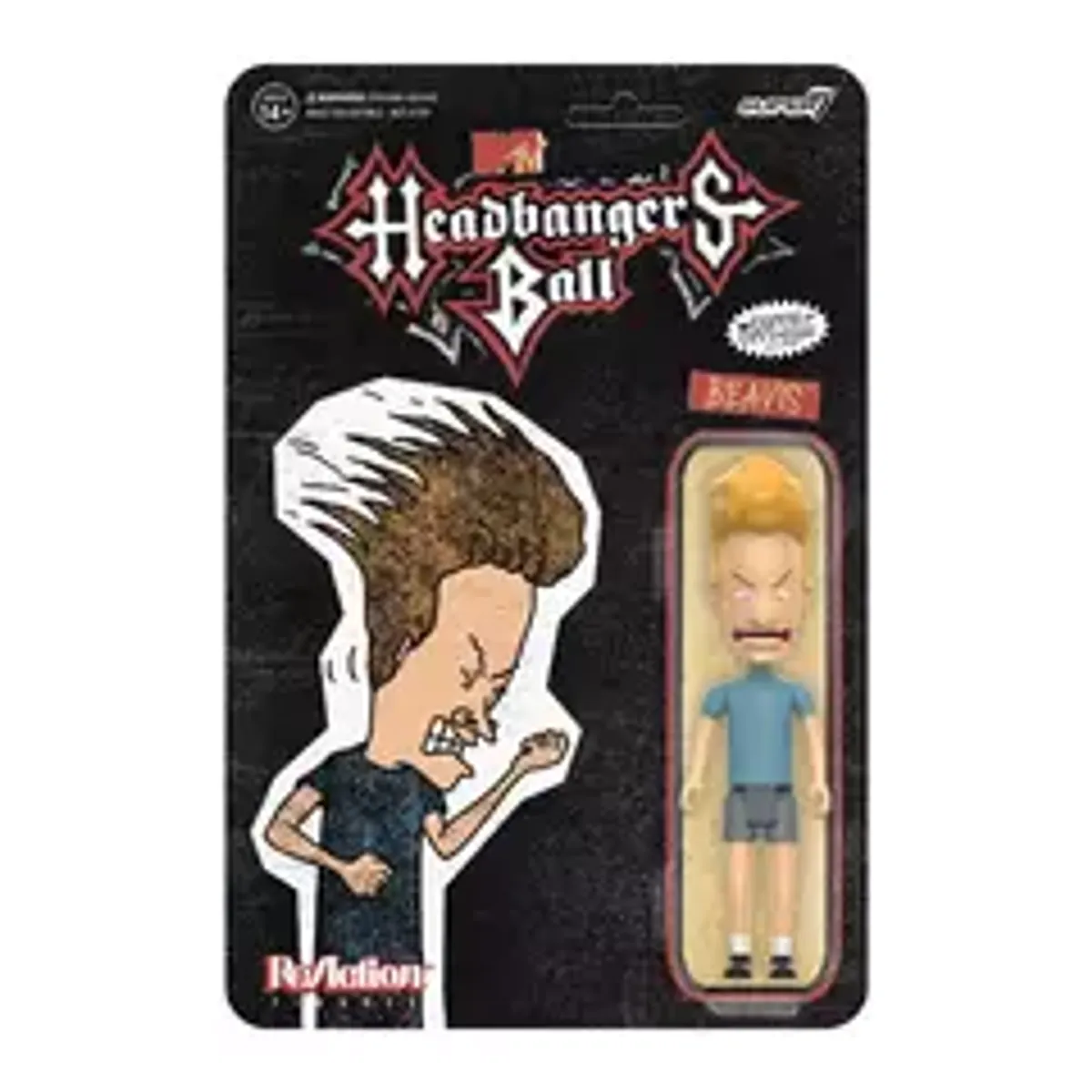 Фигурка Super7 Beavis and Butt-head: Headbanger's Ball Beavis