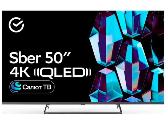 ЖК телевизор Sber SDX-55U4139(UHD Smart,Салют ТВ,frameless)