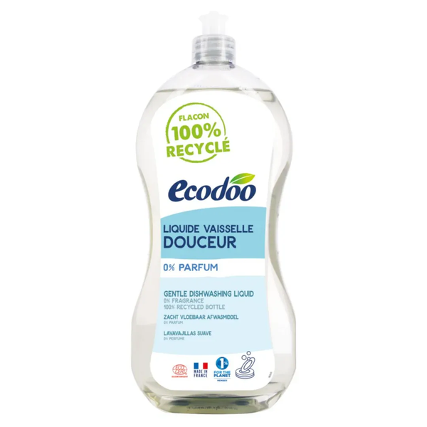 ЭКОЛОГИЧНОЕ СРЕДСТВО ДЛЯ МЫТЬЯ ПОСУДЫ ГИПОАЛЛЕРГЕННОЕ 1 л (Ecodoo)