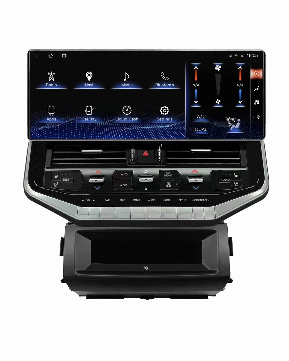 Установочный комплект для TOYOTA Land Cruiser 200 2007-2015 low  KUBERG ZH-T1601