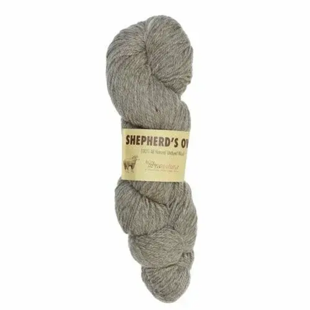 Пряжа Fibra natura Shepherd s own цвет 40004 состав 100% овечья шерсть 230 м