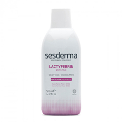 Sesderma LACTYFERRIN DEFENSE Daily Mouthwash - Жидкость для полоскания рта с лактоферрином, 500 мл