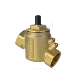 Клапан балансировочный автомат латунь R206A Ду 32 G1 1/4" A Ру25 ВР 0.5364 - 5.832 м3/ч без ниппелей Giacomini R206AY016