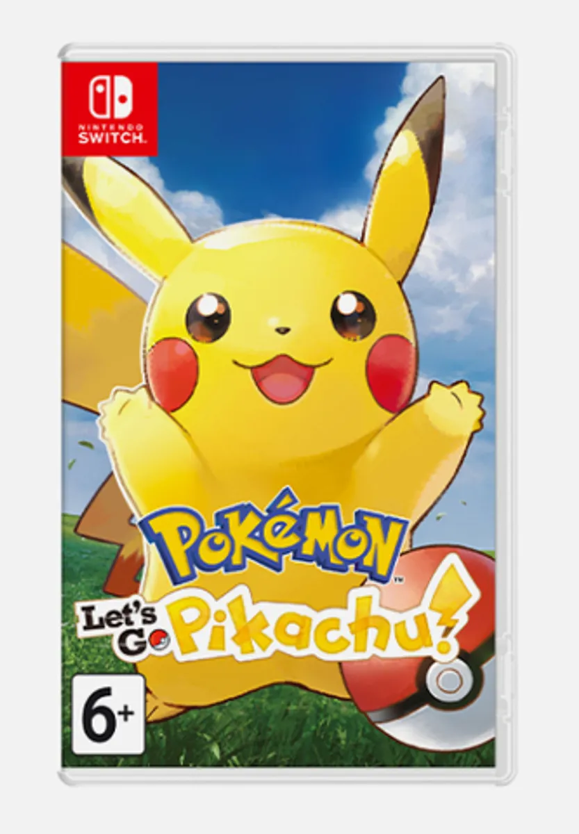 Игра Pokemon: Let's Go, Pikachu! (Switch)