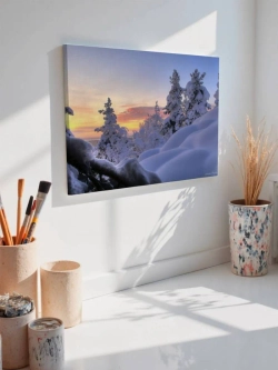 Картина на стену 40 X 50 Зимний пейзаж