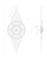 Настенный светильник Arte Lamp ALMAAZ A2564AP-1PB, 1хLED