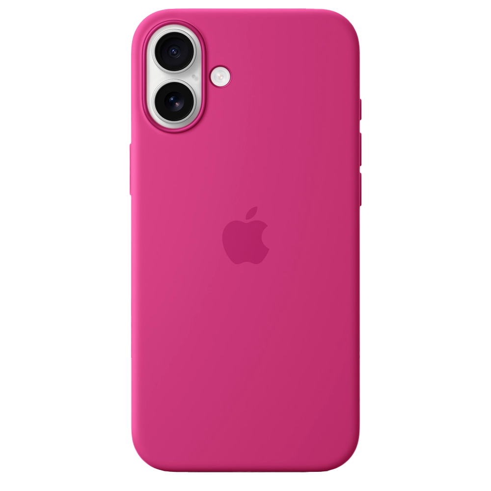 Силиконовый чехол с поддержкой MagSafe Apple Silicone Case для iPhone 16 Plus, Fuchsia (Фуксия)