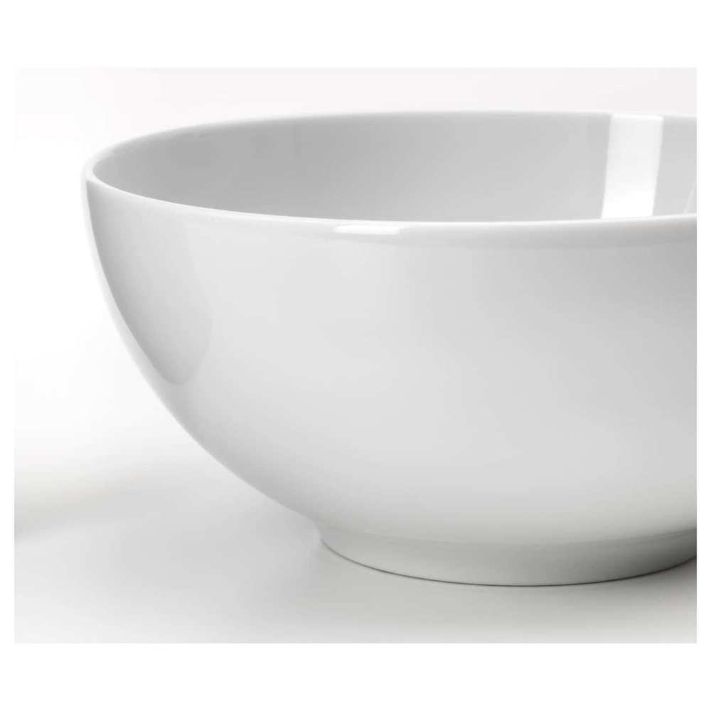 IKEA 365+ Миска, закругленные бока, белая, 16 см