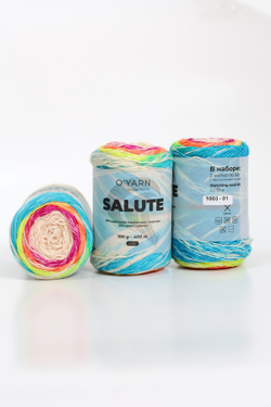 Пряжа O'Yarn SALUTE, 500г