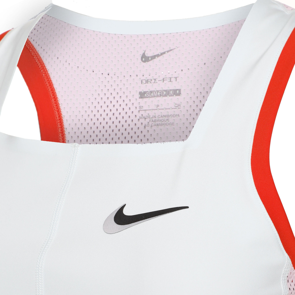 Женская теннисная майка Nike Court Dri-Fit Slam Tank Top Women - Light Blue, Pink