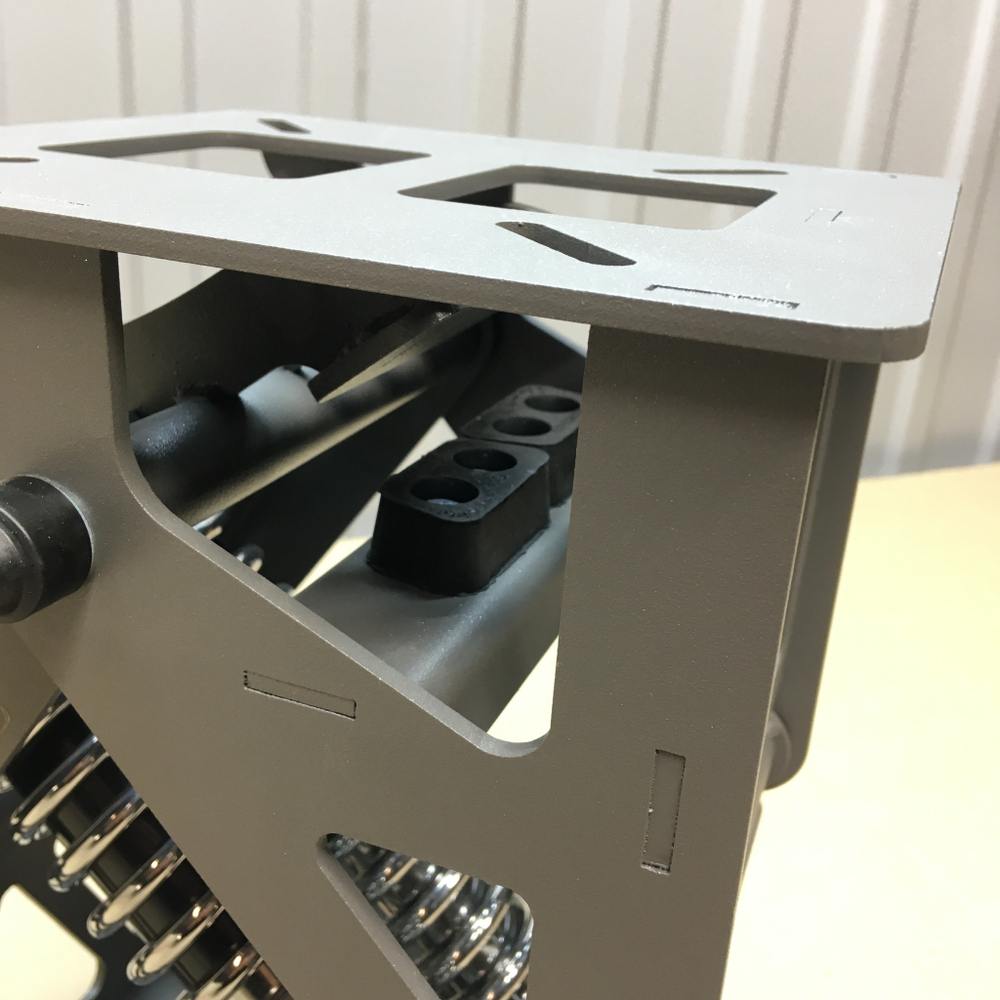 Стойка амортизационная Praktik.pro 300 V2, оцинкованная