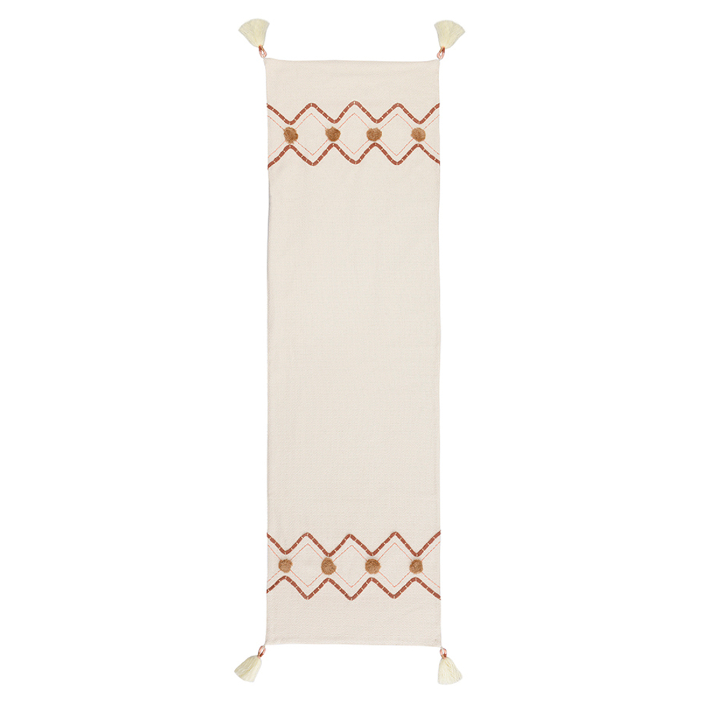 Дорожка на стол с вышивкой geometry из коллекции ethnic, 45х150 см