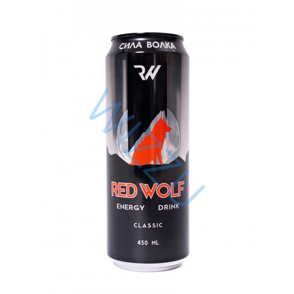 Напиток Red Wolf Клубника Малина 0.33л